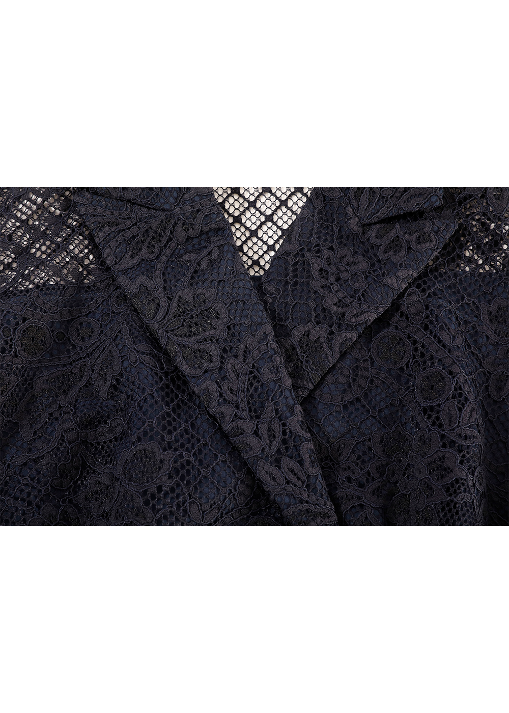 SALAZIA Midnight Blue Sculpted Midi Dresses
