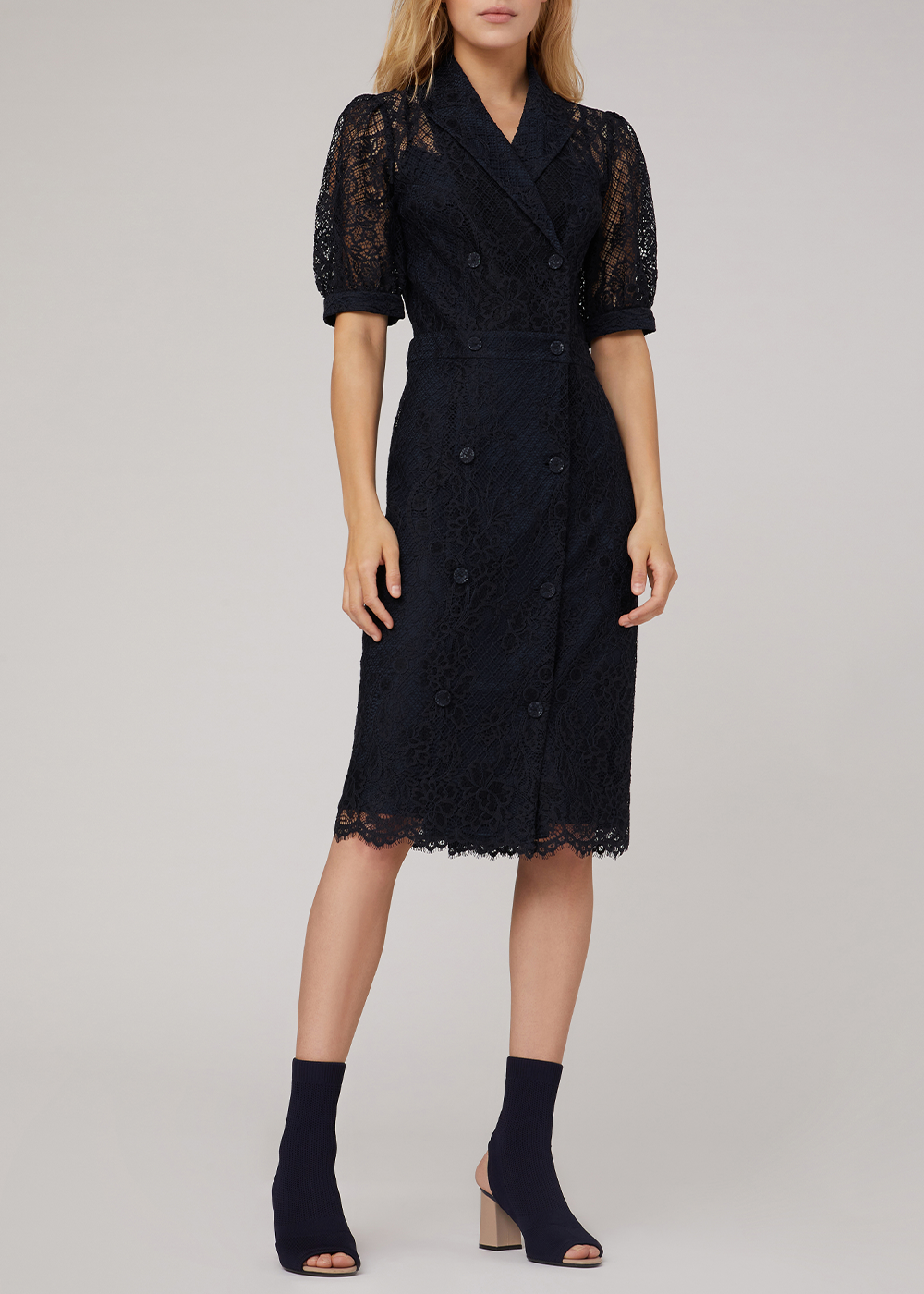 SALAZIA Midnight Blue Tailored Dresses