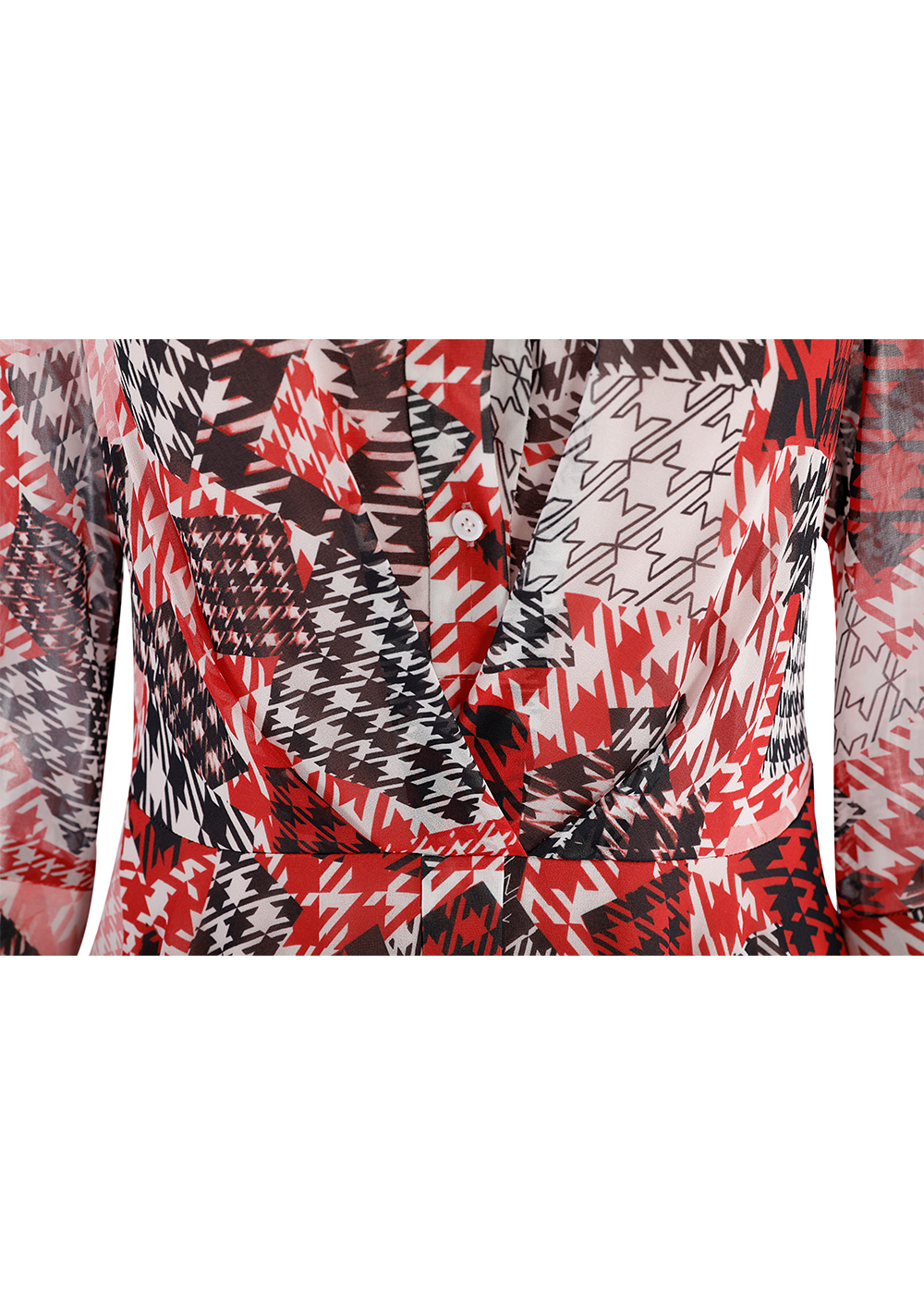 SALAZIA Pink Gingham Mosaic Dresses