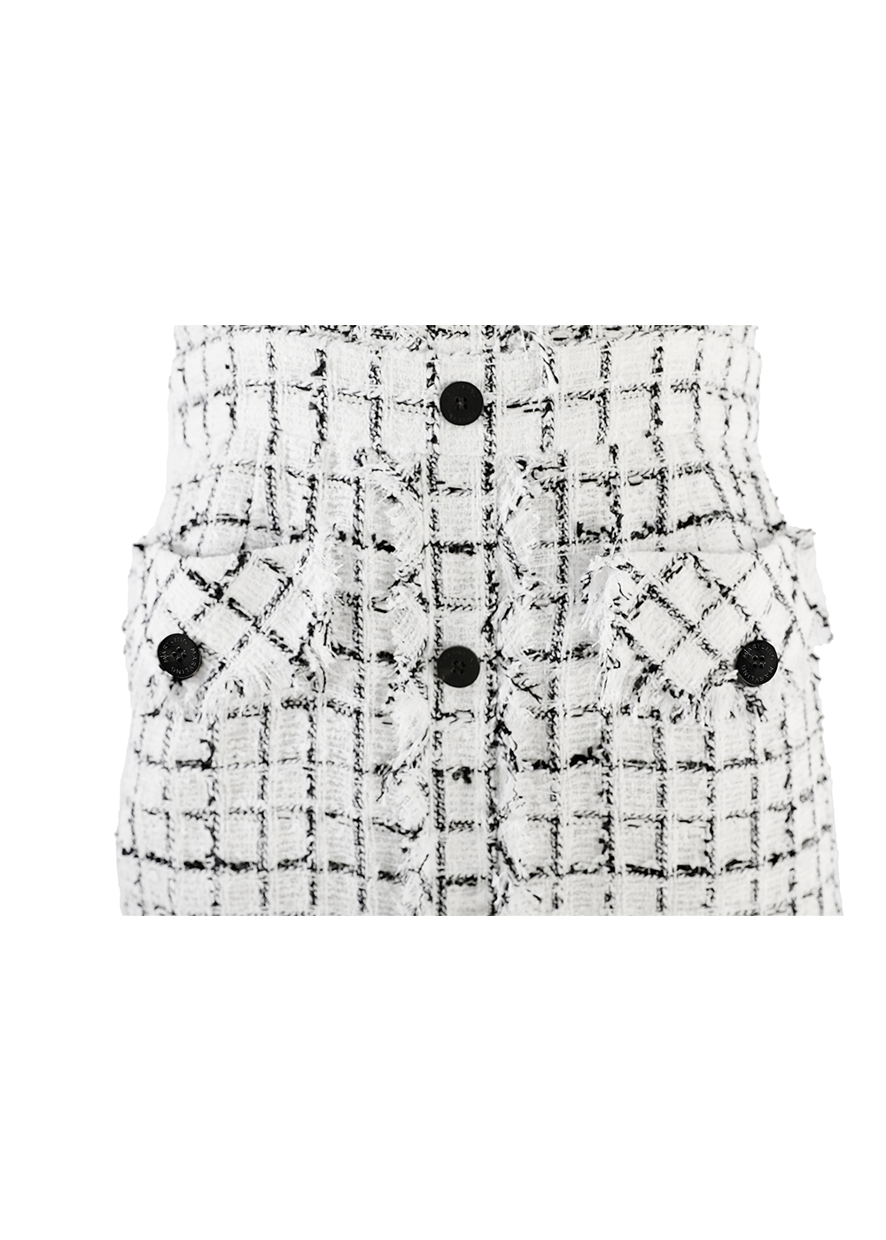 SALAZIA Monochrome Check Dresses