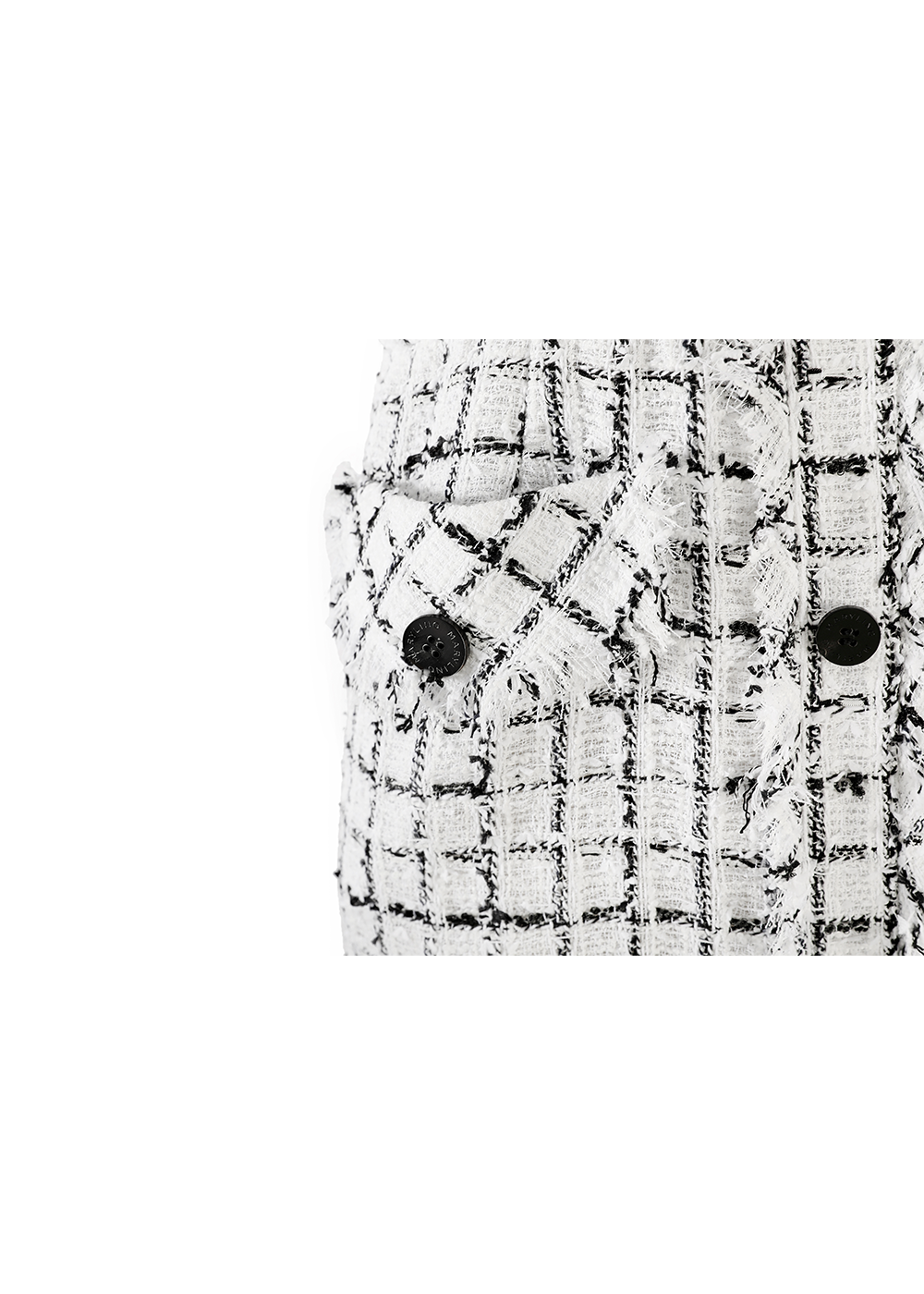 SALAZIA Monochrome Check Dresses