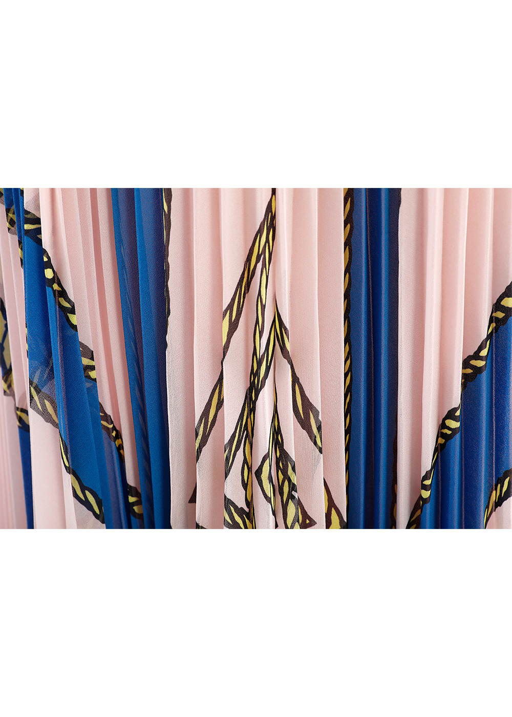 SALAZIA Pink-Blue Summer Sailing Dresses