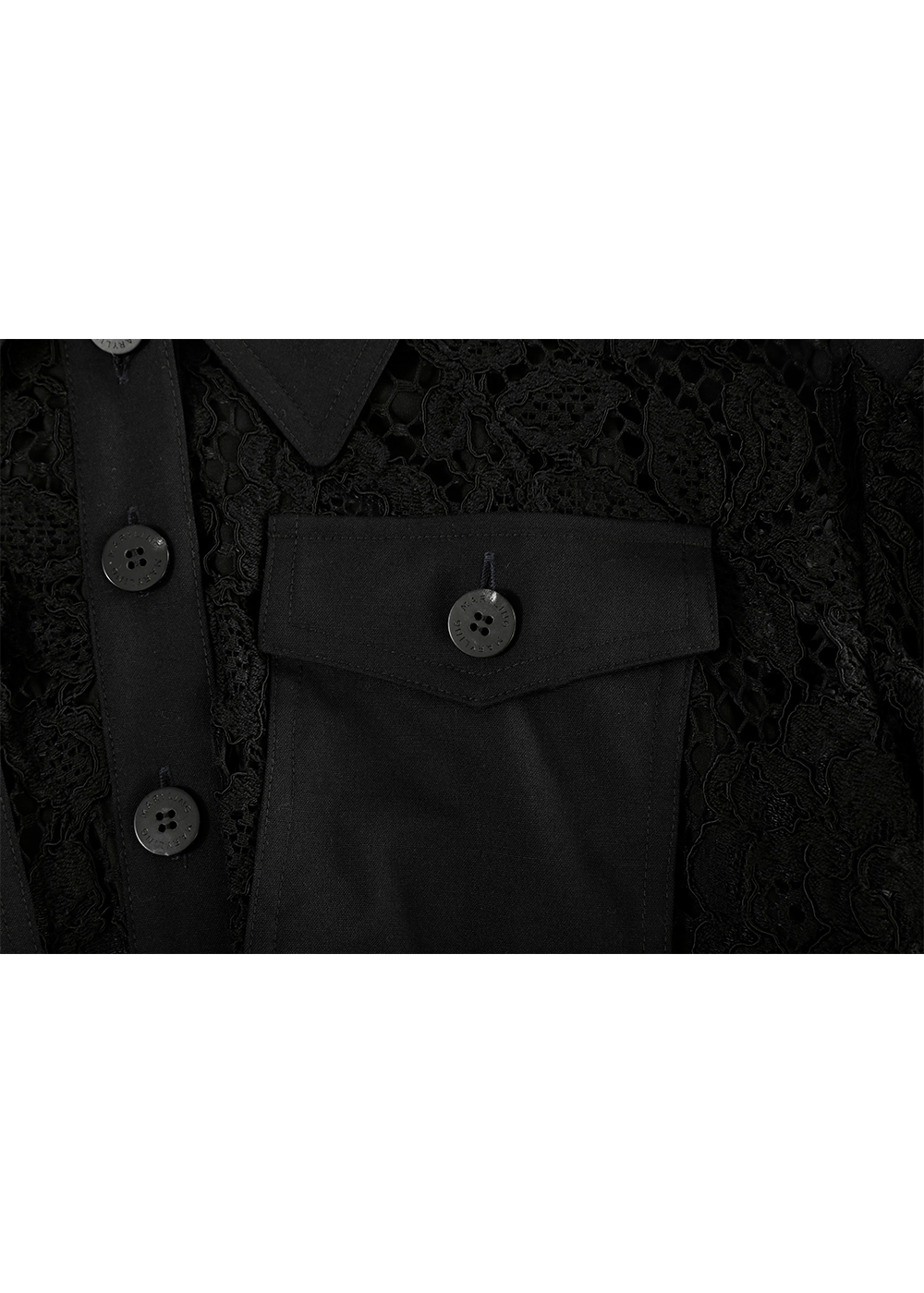 SALAZIA Black Cotton-Nylon Blend Dresses