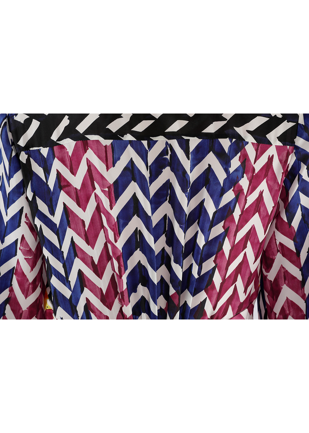 SALAZIA Colorful Woven Ribbon Stripe Silk Dresses