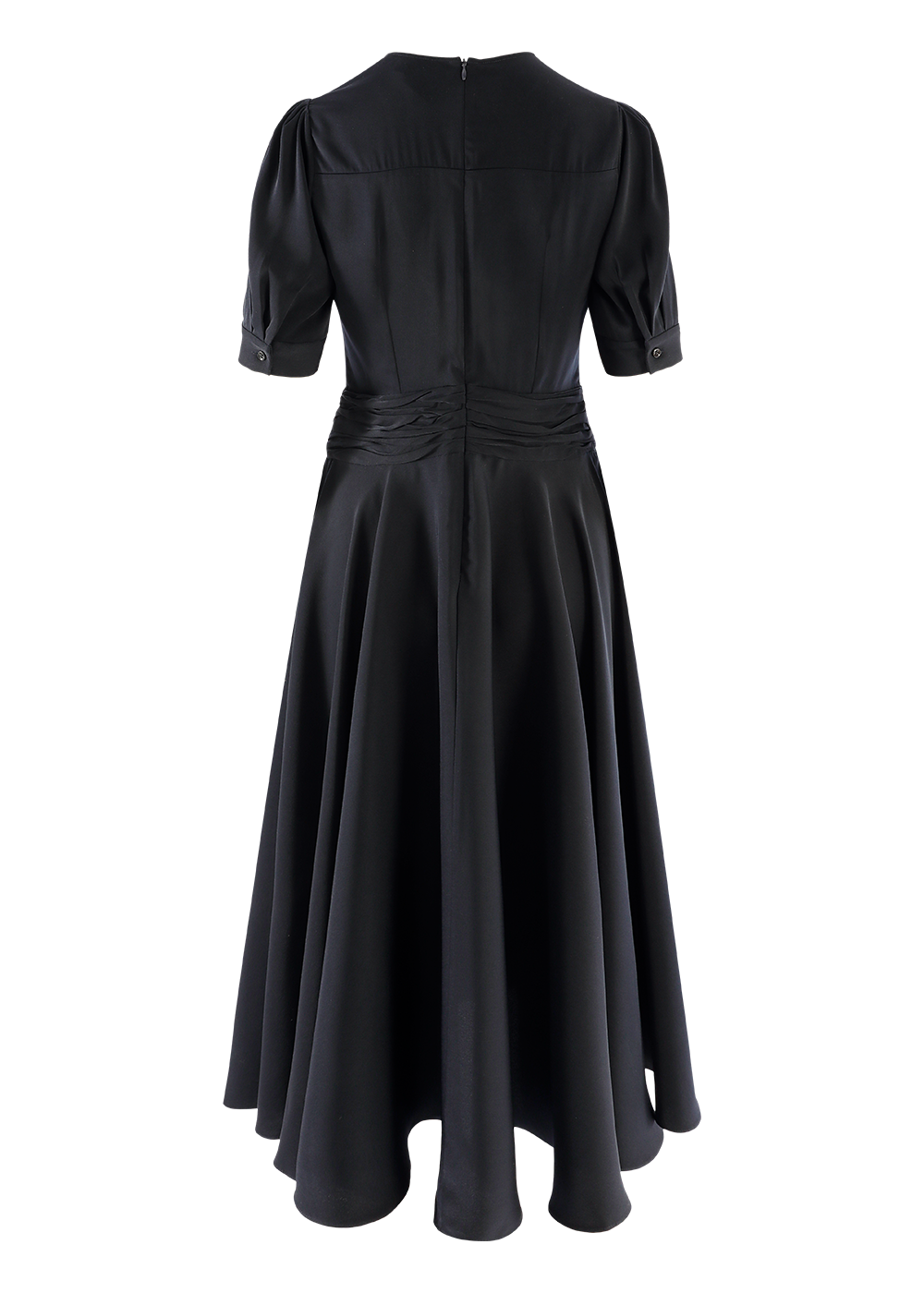 SALAZIA Deep Blue Short-Sleeve Dresses
