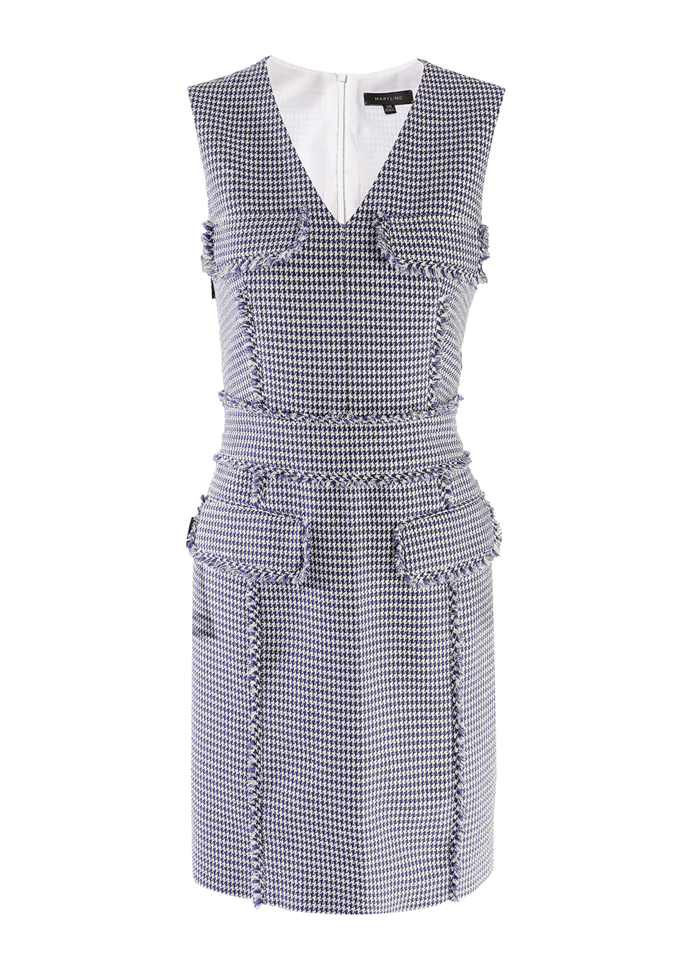 SALAZIA Houndstooth Silhouette Dresses