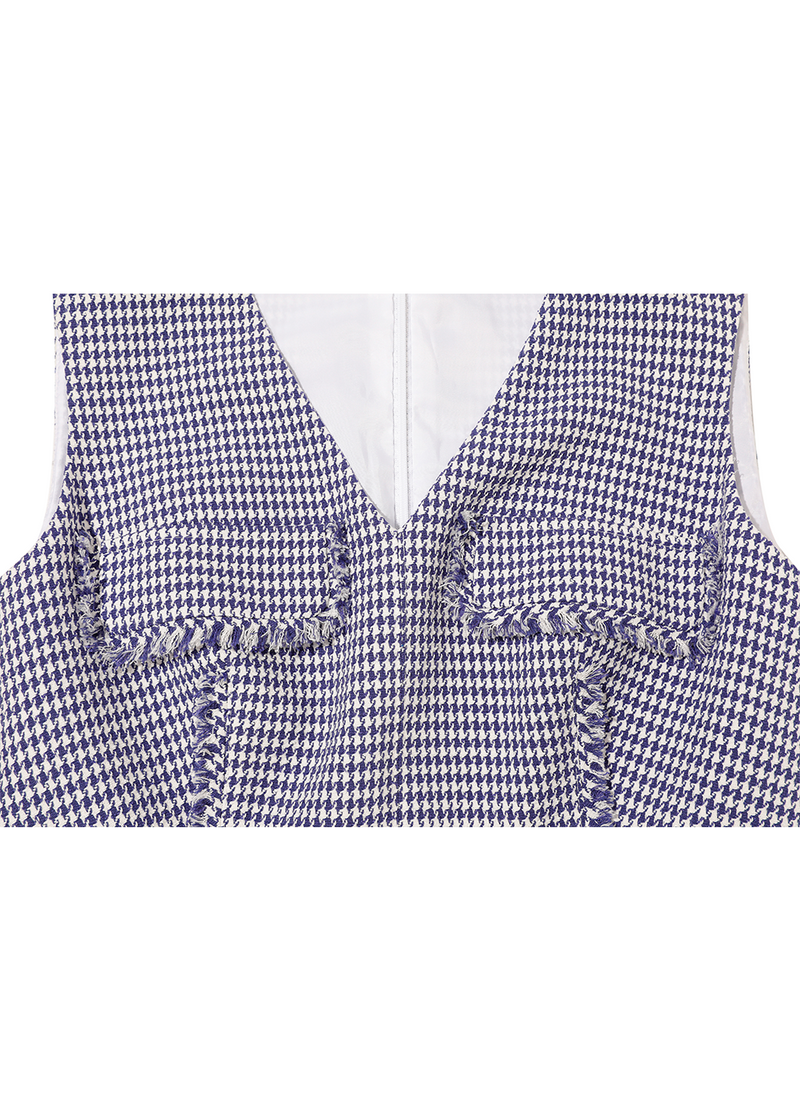 SALAZIA Houndstooth Silhouette Dresses