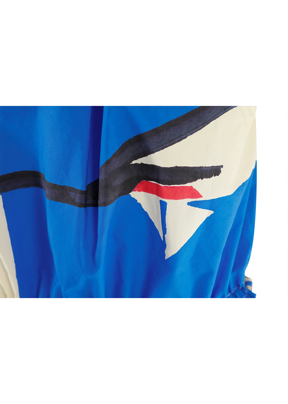 SALAZIA Blue Sailing Boat Print Blouses