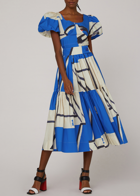 SALAZIA  Sailing Plaid Silk Blouses
