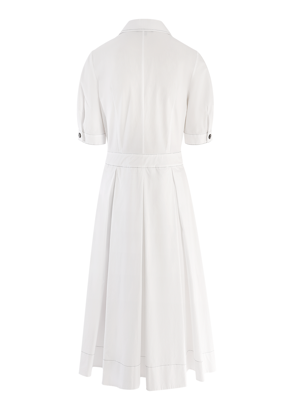 SALAZIA White Cotton Dresses