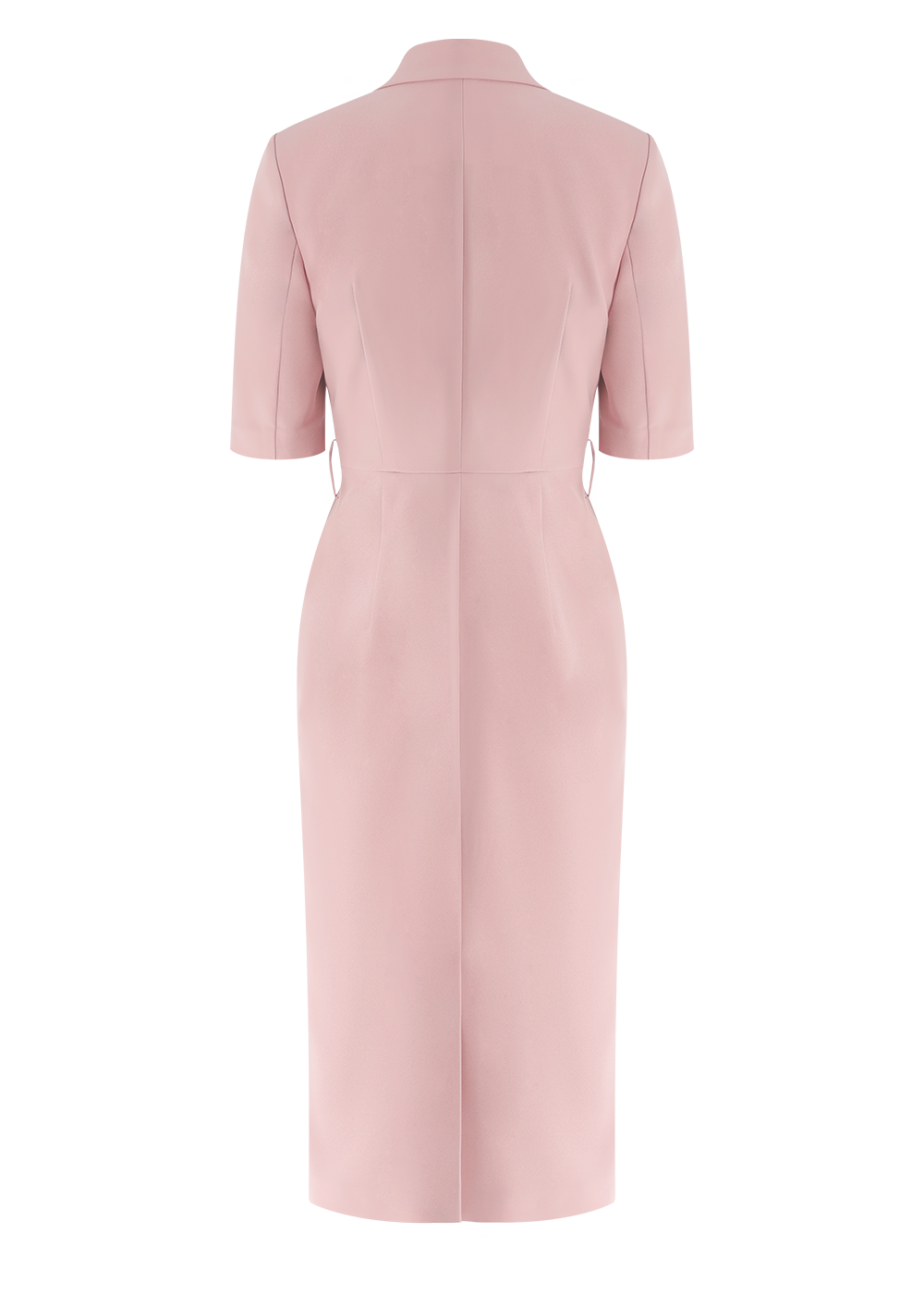 SALAZIA Sakura Pink Short-Sleeve Dresses