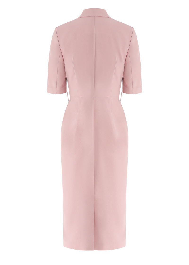 SALAZIA Sakura Pink Short-Sleeve Dresses