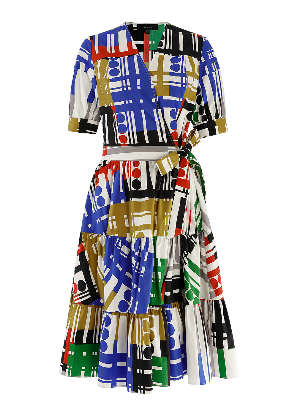 SALAZIA Rainbow Note Cotton Dresses