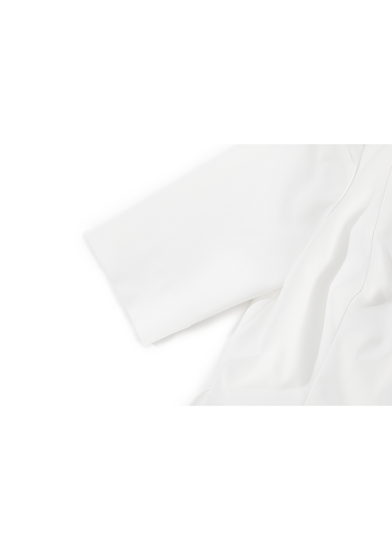 SALAZIA White Stretch Fit-and-Flare Dresses