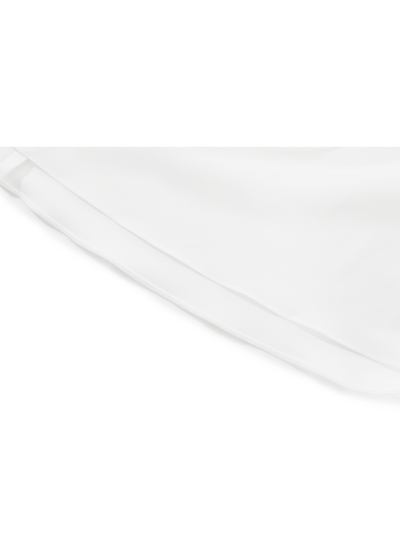 SALAZIA White Stretch Fit-and-Flare Dresses