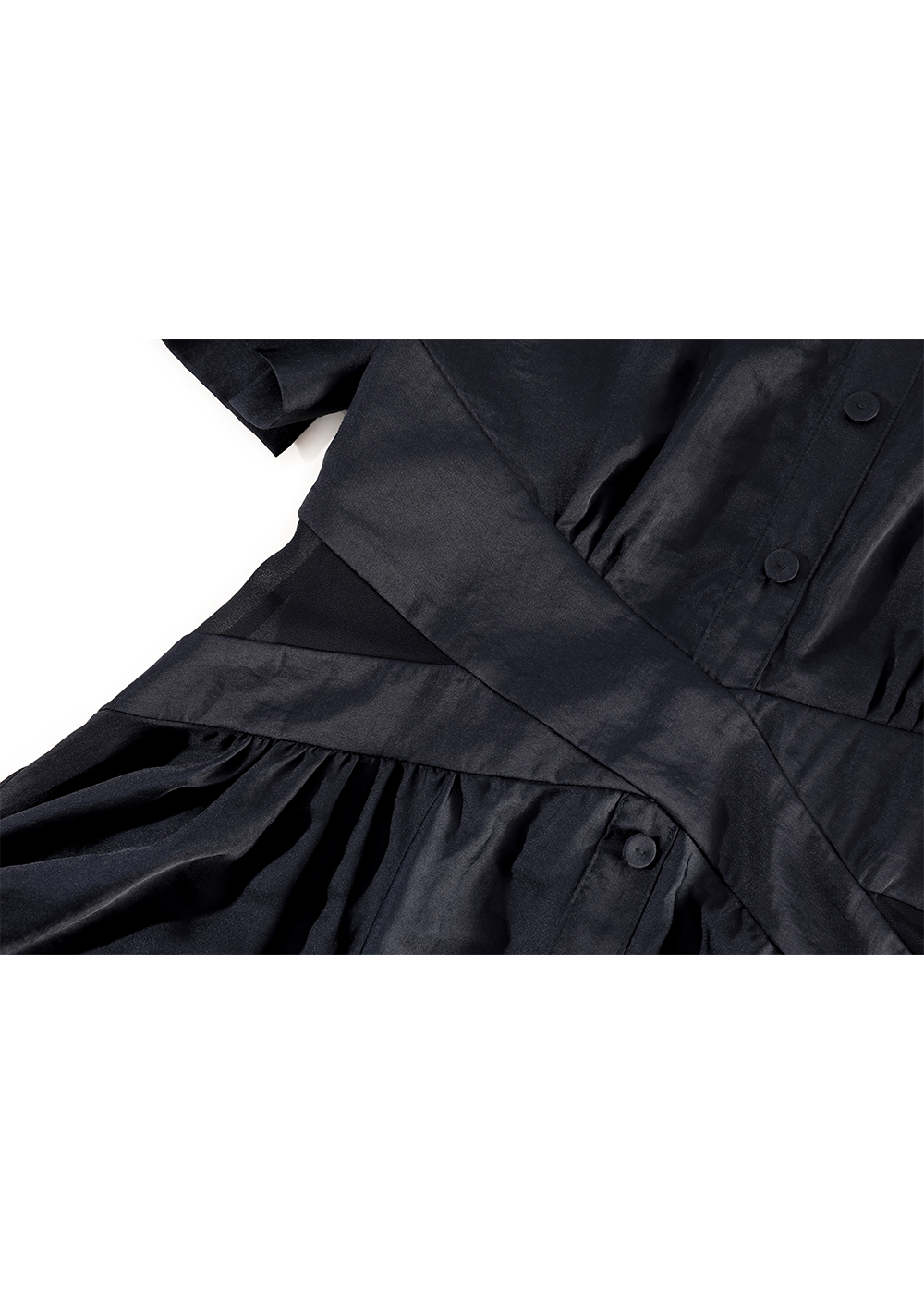 SALAZIA Deep Blue Short-Sleeve Dresses