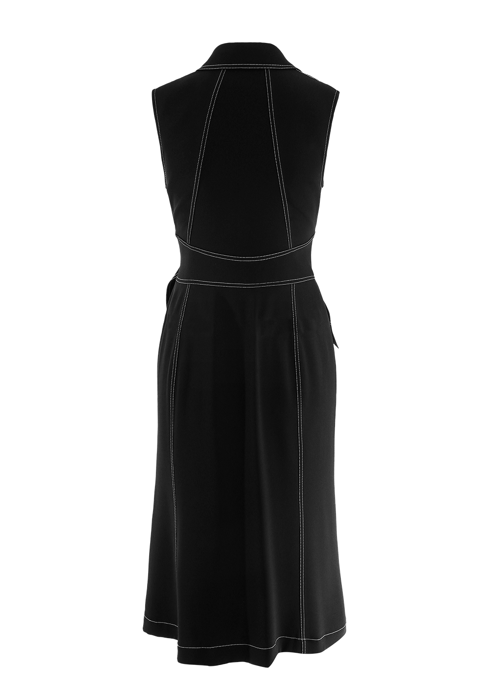 SALAZIA Black Triacetate Dresses