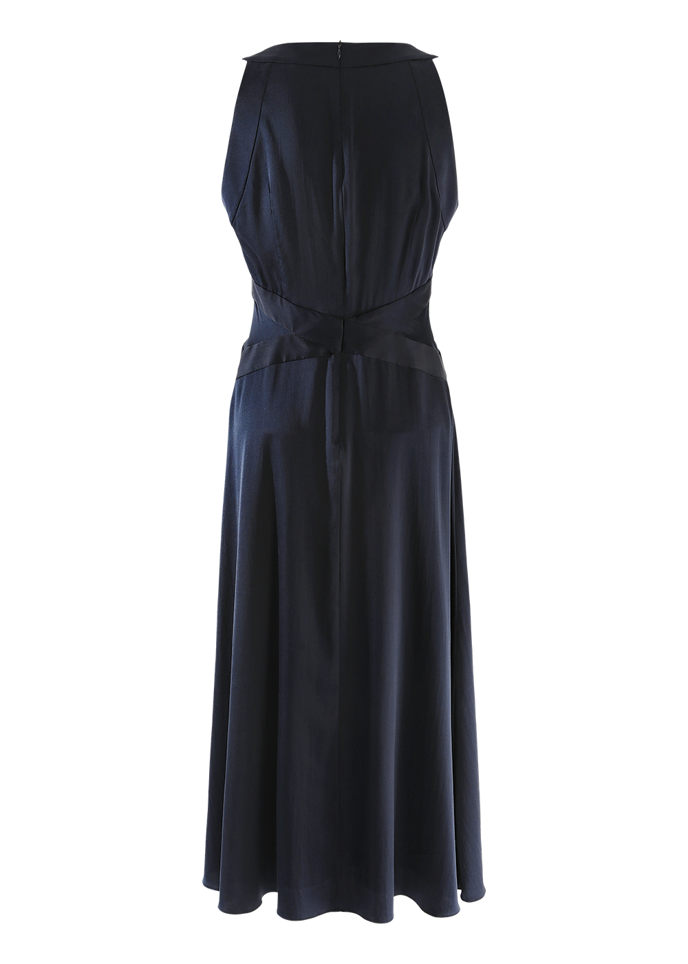 SALAZIA Deep Blue Long-Sleeve Dresses