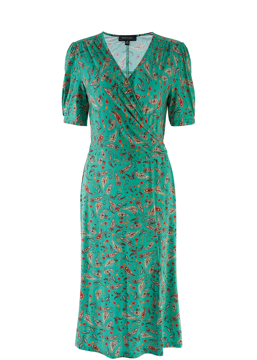 SALAZIA Mint Green Textured Knit Dresses