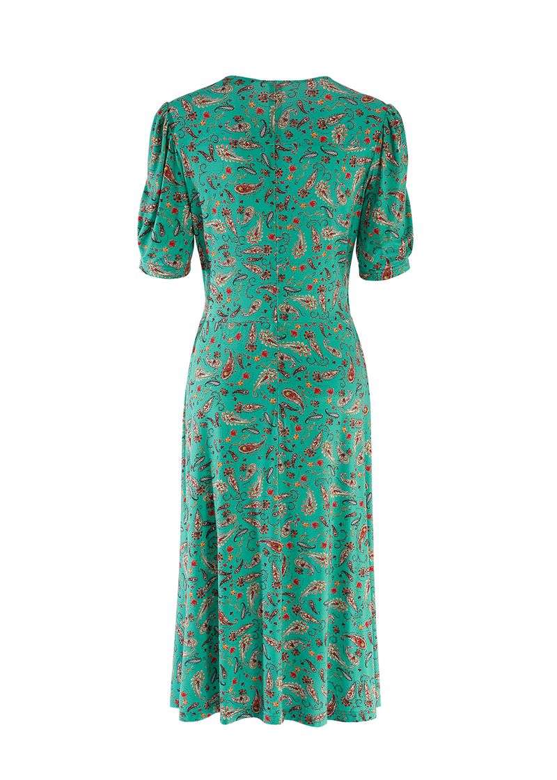 SALAZIA Mint Green Textured Knit Dresses