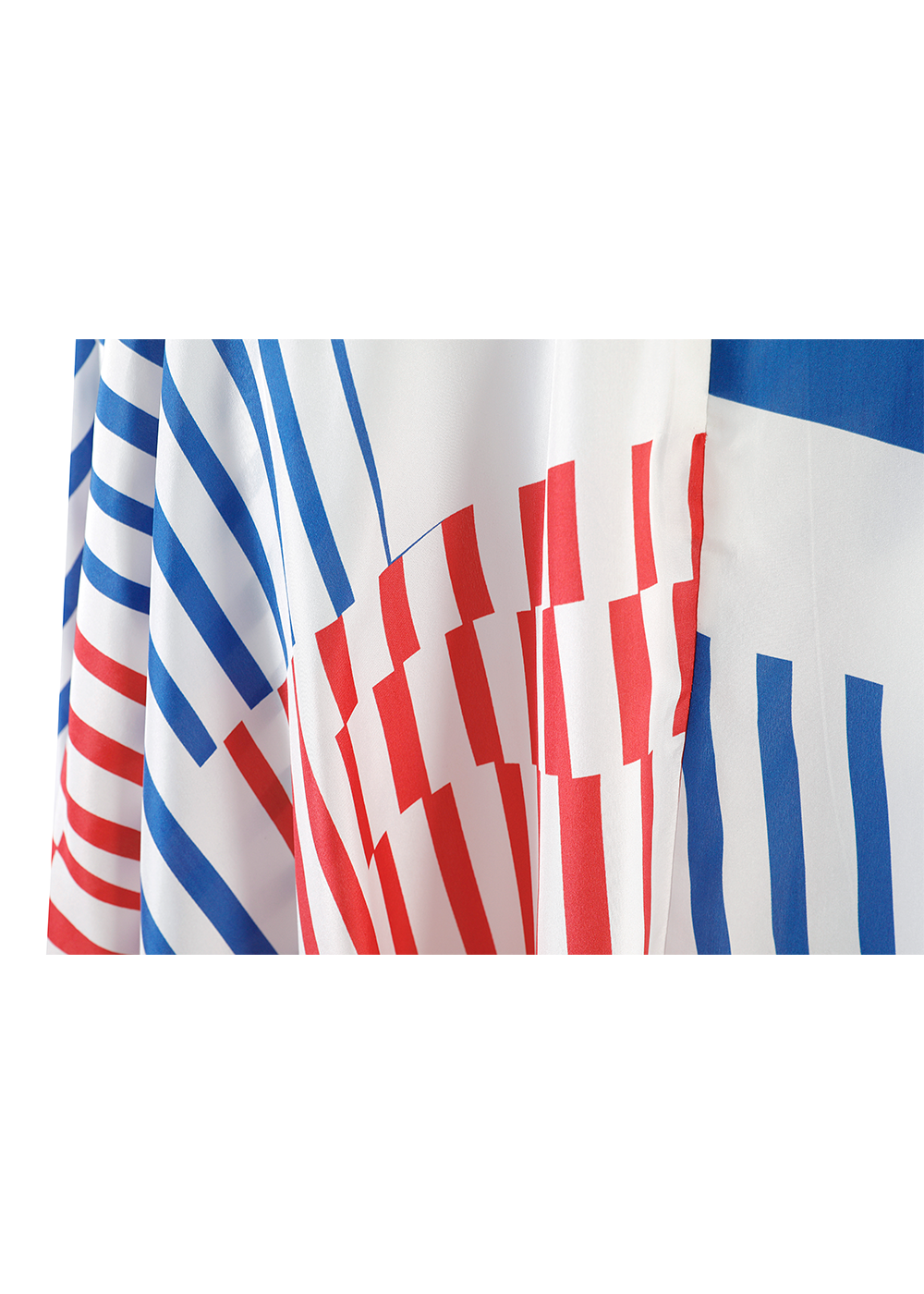 SALAZIA Nautical Stripe Midi Skirts