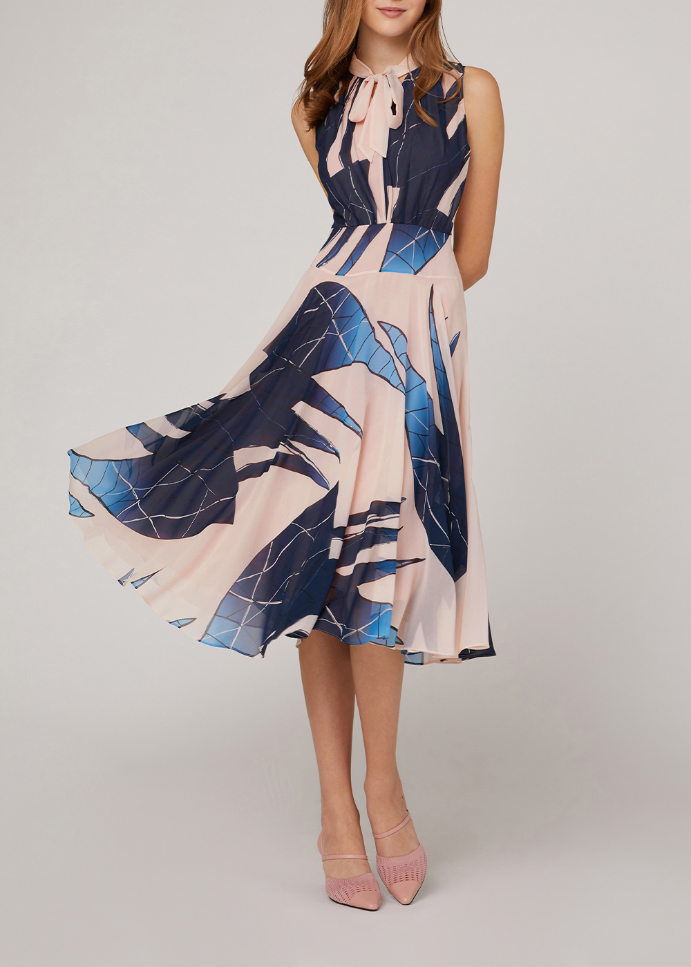 SALAZIA Pink Dreamscape Dresses
