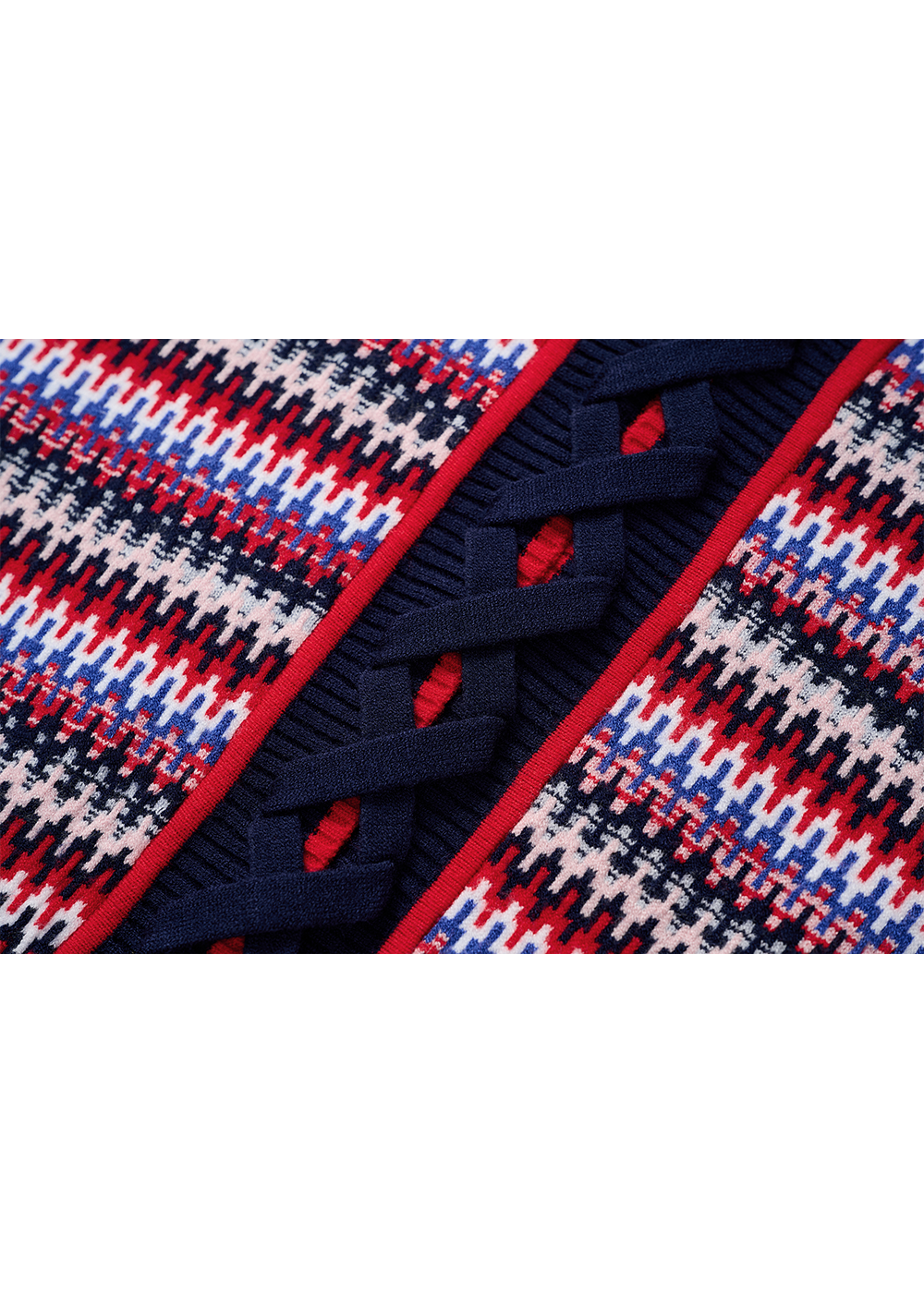 SALAZIA Multi-Color Stripe Viscose Knit Dresses