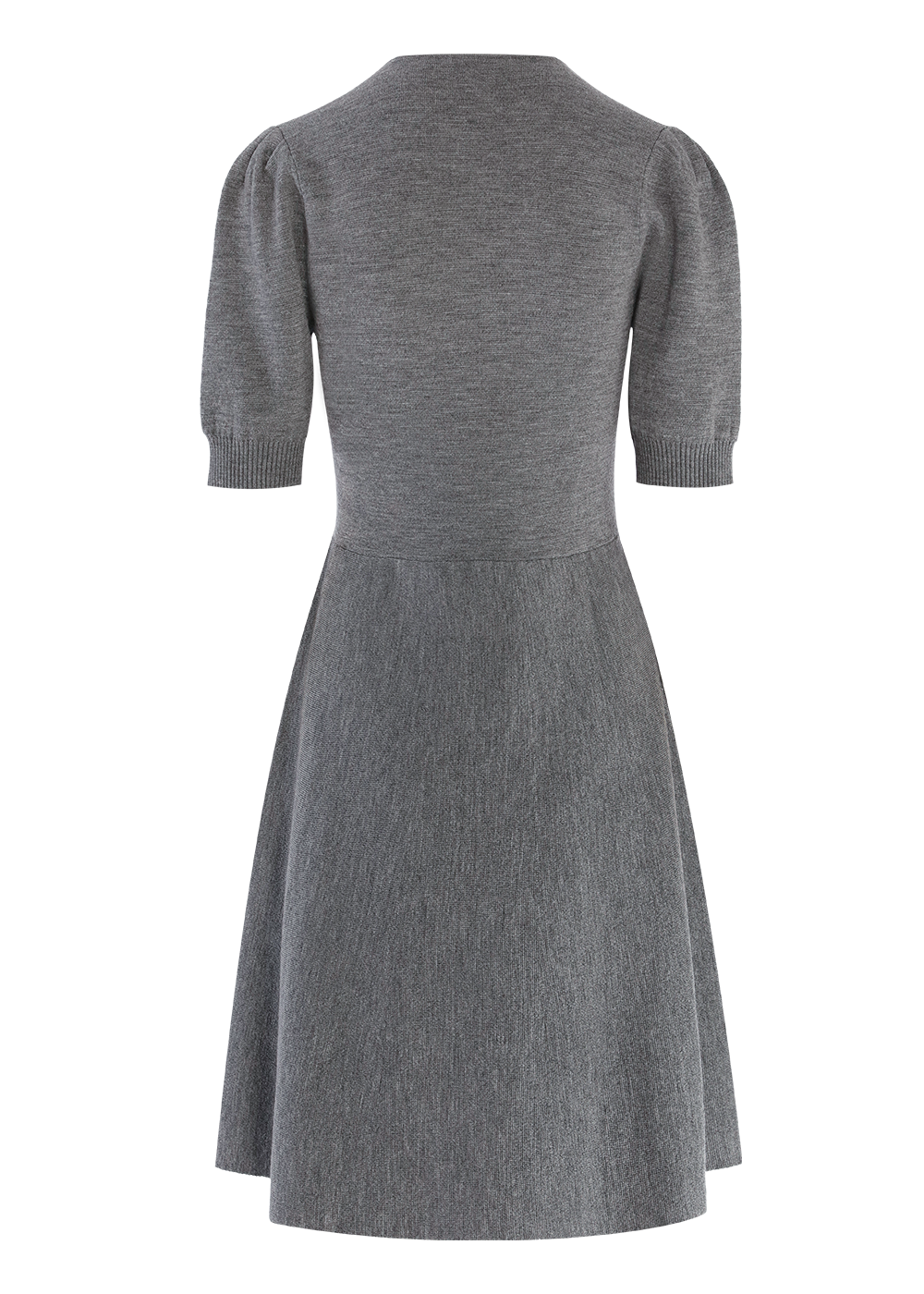 SALAZIA Smoke Gray Wool Knit Dresses