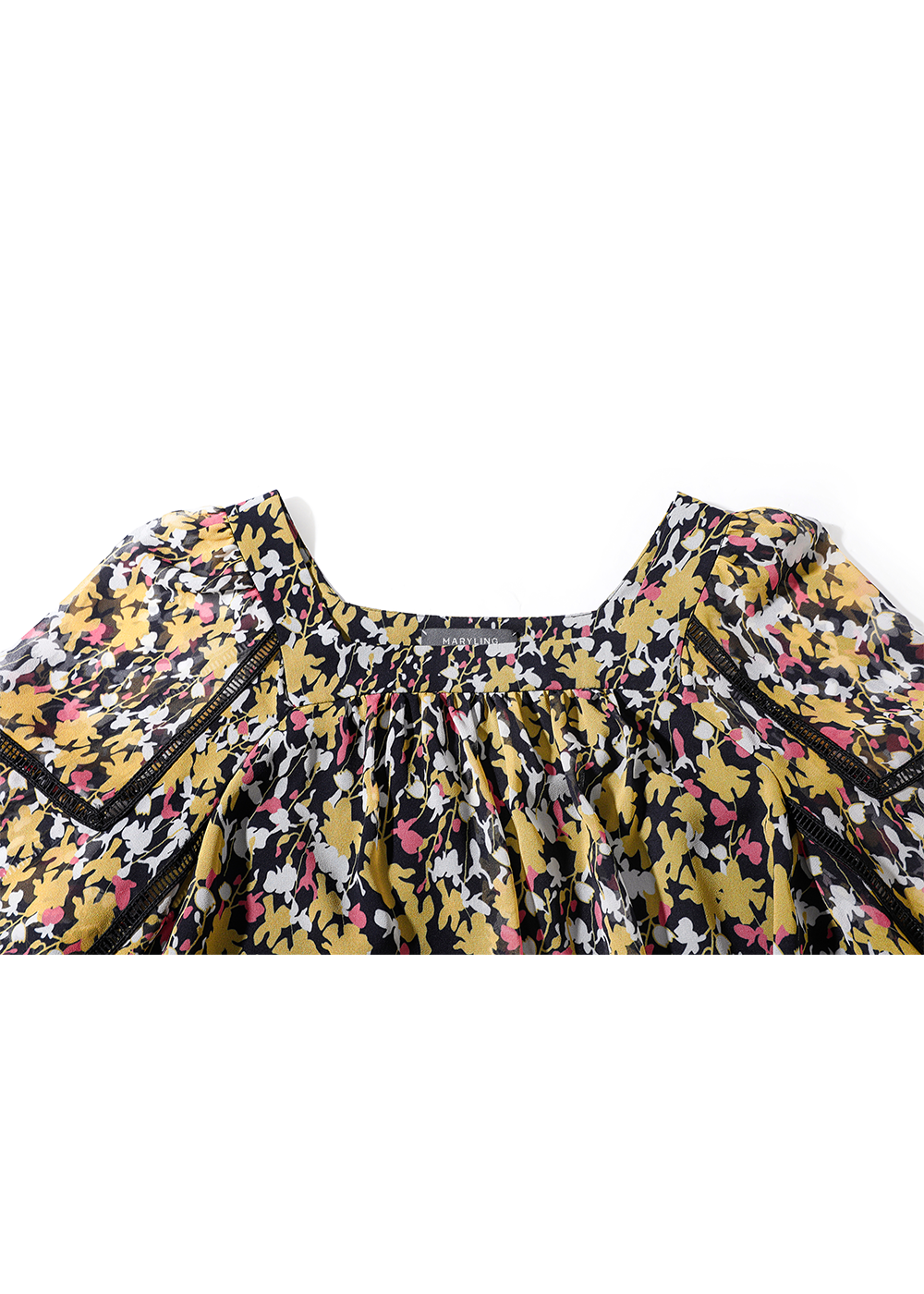 SALAZIA Autumn Leaf Silhouette Dresses