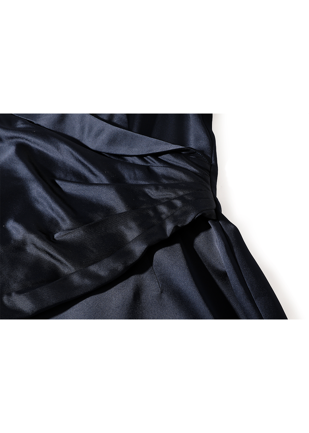 SALAZIA Deep Blue Acrylic Blend Dresses