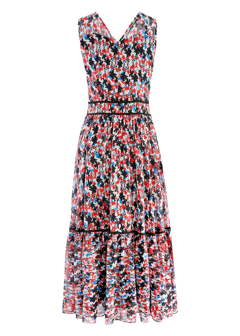 SALAZIA Multi-Color Falling Leaves Dresses