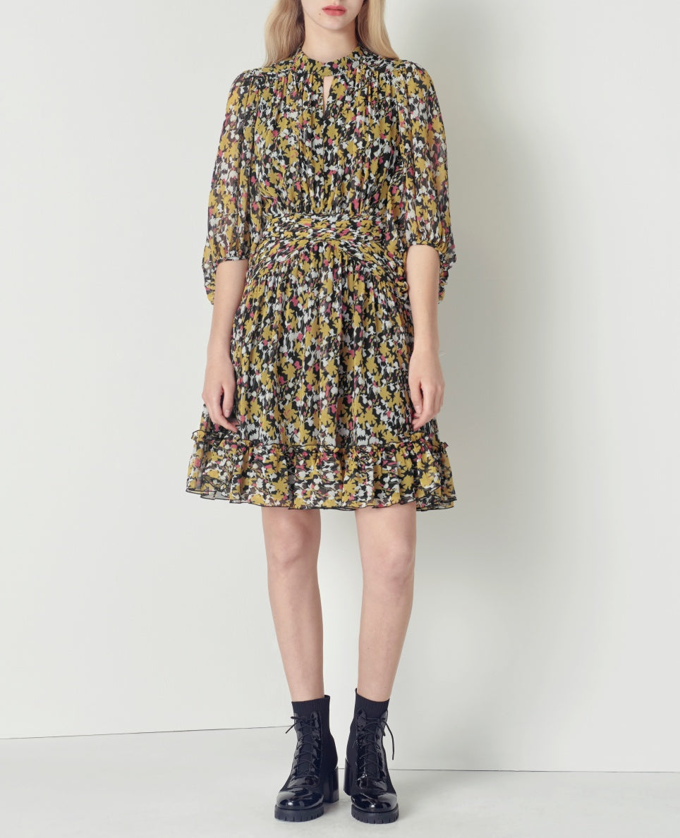 SALAZIA Autumn Whisper Cutout Dresses