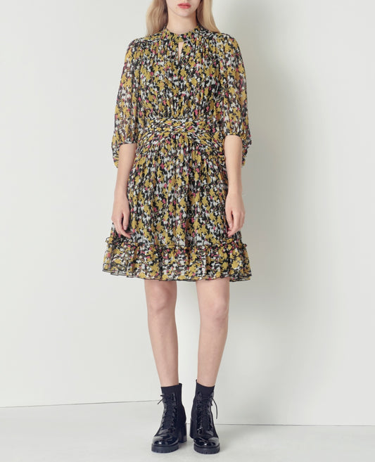 SALAZIA Autumn Whisper Cutout Dresses