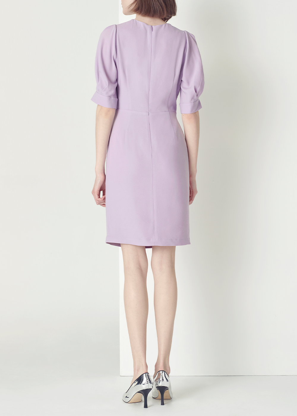SALAZIA Taro Purple Acrylic Blend Dresses