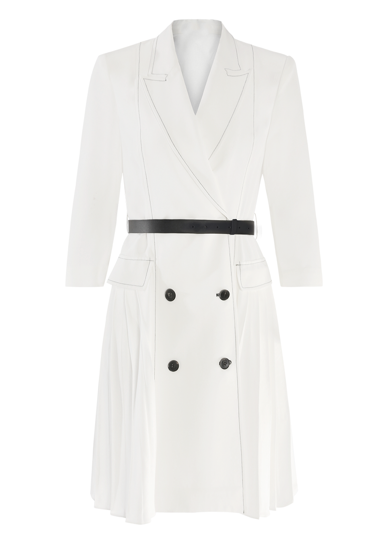 SALAZIA White Acetate Blend Dresses
