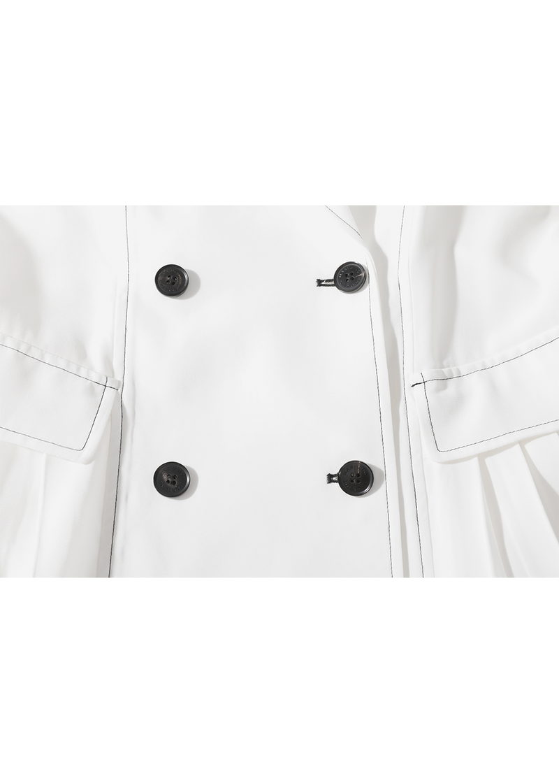 SALAZIA White Acetate Blend Dresses