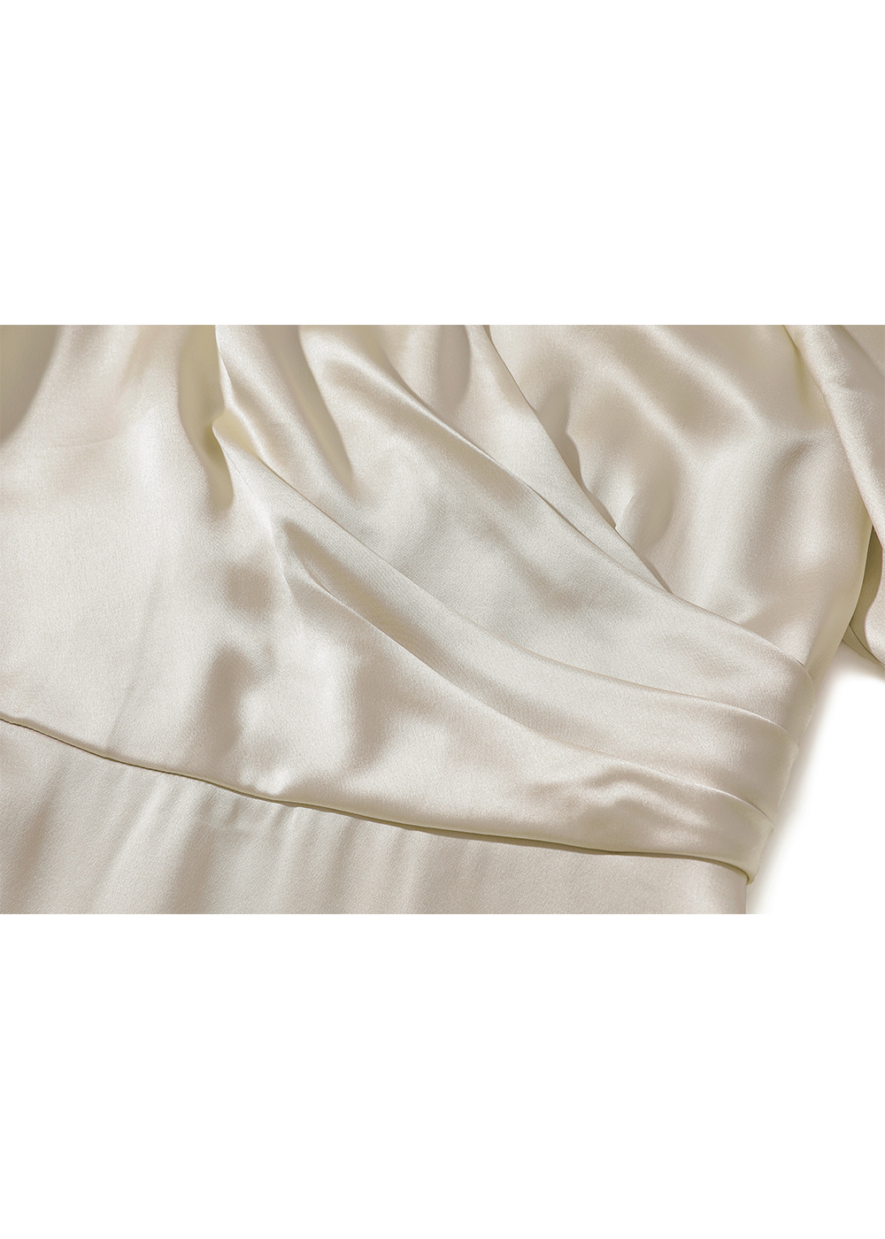 SALAZIA Warm Beige Acetate-Blend Dresses