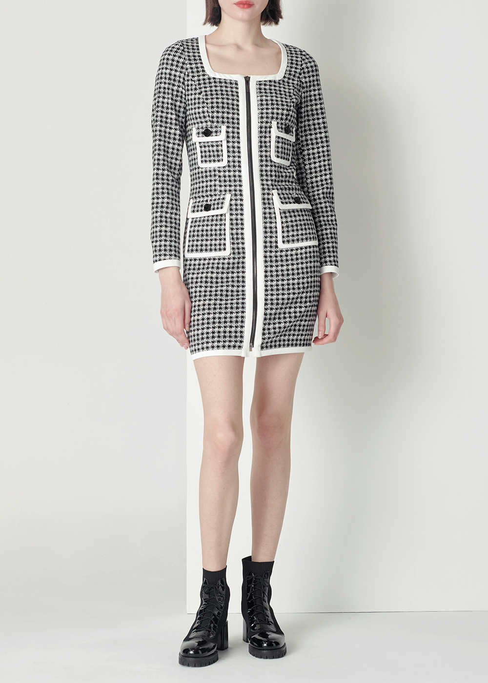 SALAZIA Houndstooth Prelude Dresses