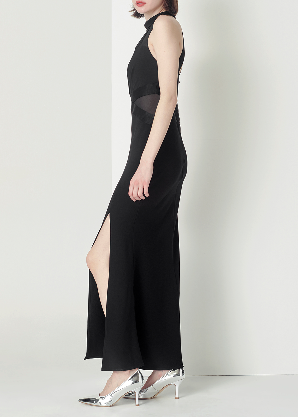 SALAZIA Black Triacetate Blend Dresses