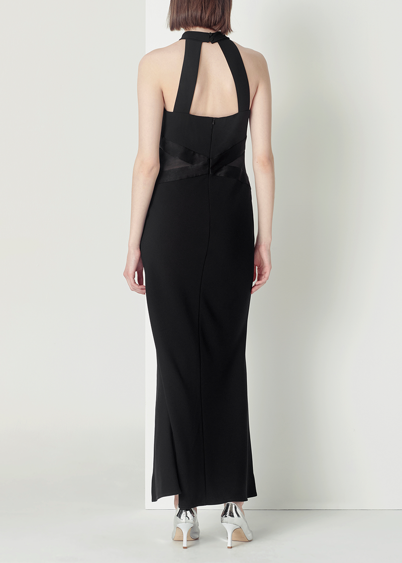 SALAZIA Black Triacetate Blend Dresses