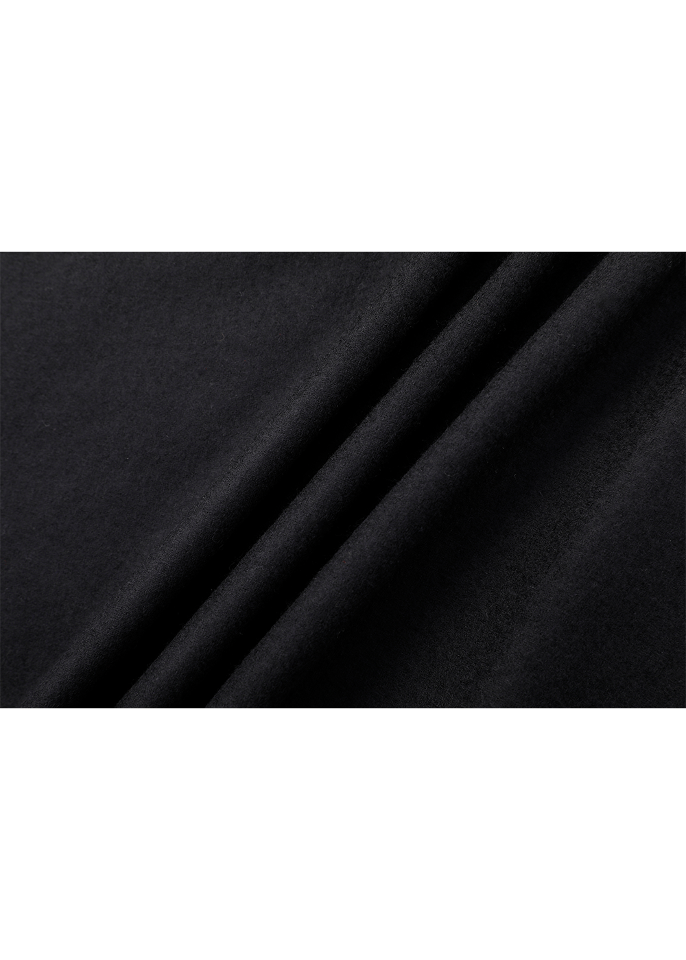 SALAZIA Black Wool Long-Sleeve Dresses