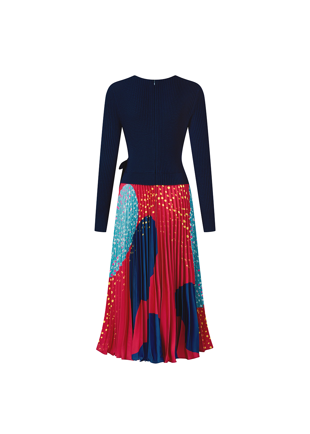 SALAZIA Colorful Dream Polka Dot Dresses