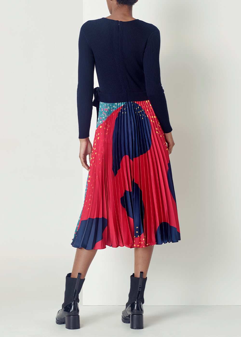 SALAZIA Colorful Dream Polka Dot Dresses
