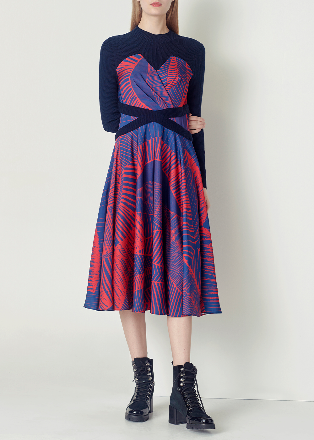 SALAZIA Radiant Colorblock Stripe Dresses