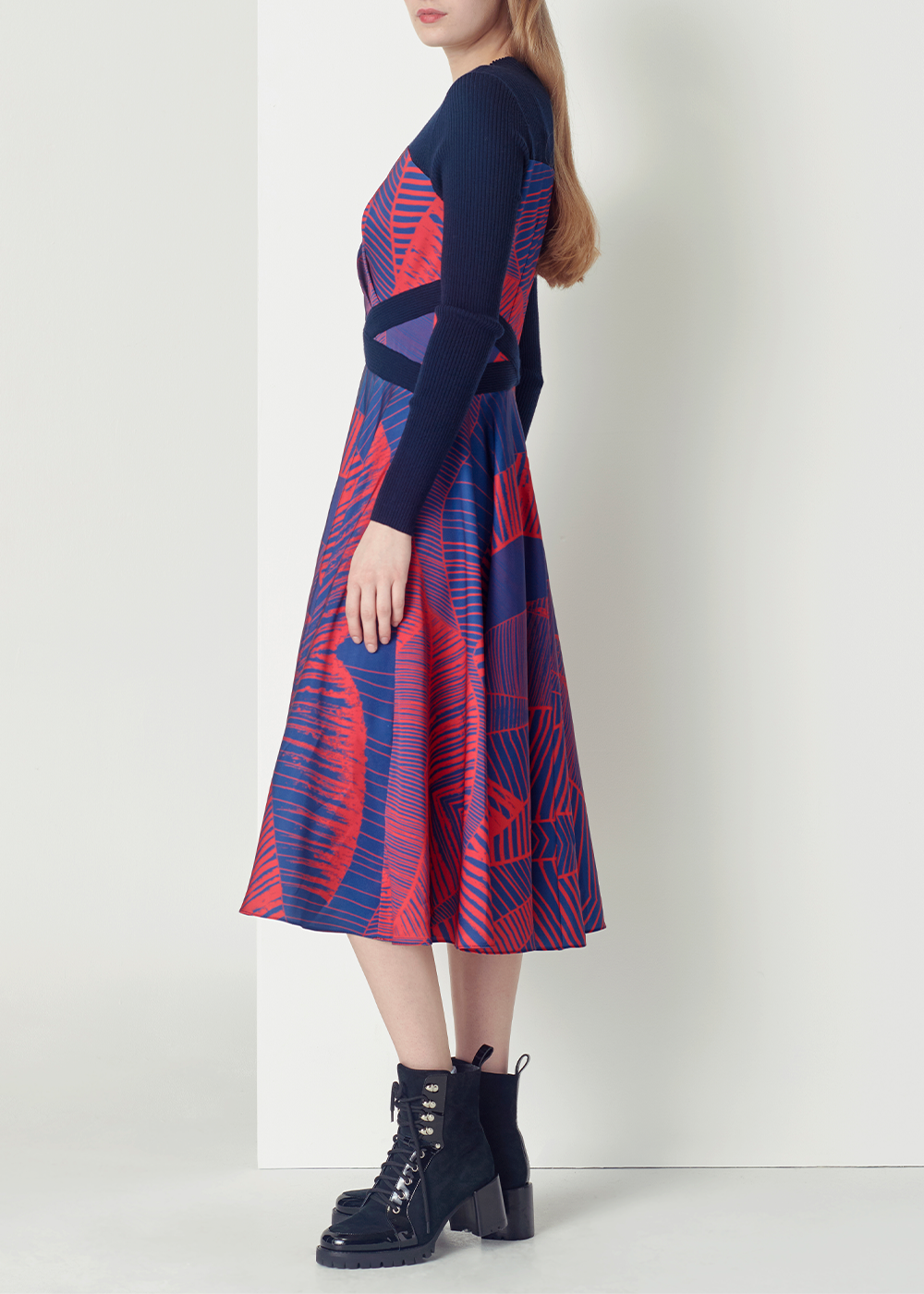 SALAZIA Radiant Colorblock Stripe Dresses
