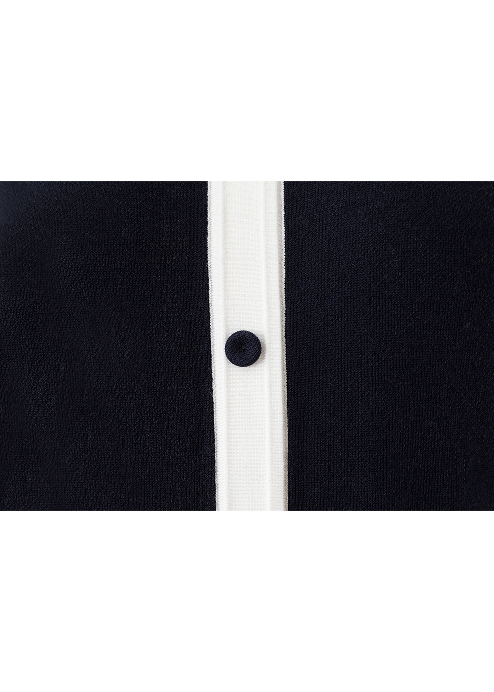 SALAZIA Deep Blue Knit Wool Dresses