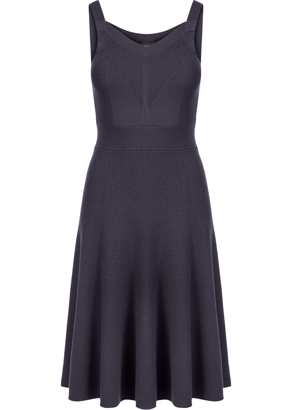SALAZIA Lead Grey Wool Blend Knit Dresses