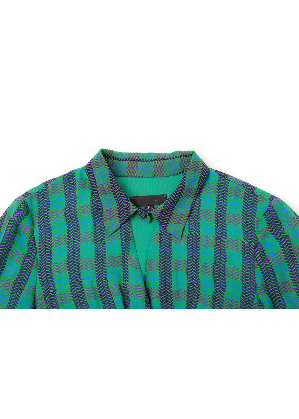 SALAZIA Blue-Green Plaid Column Dresses
