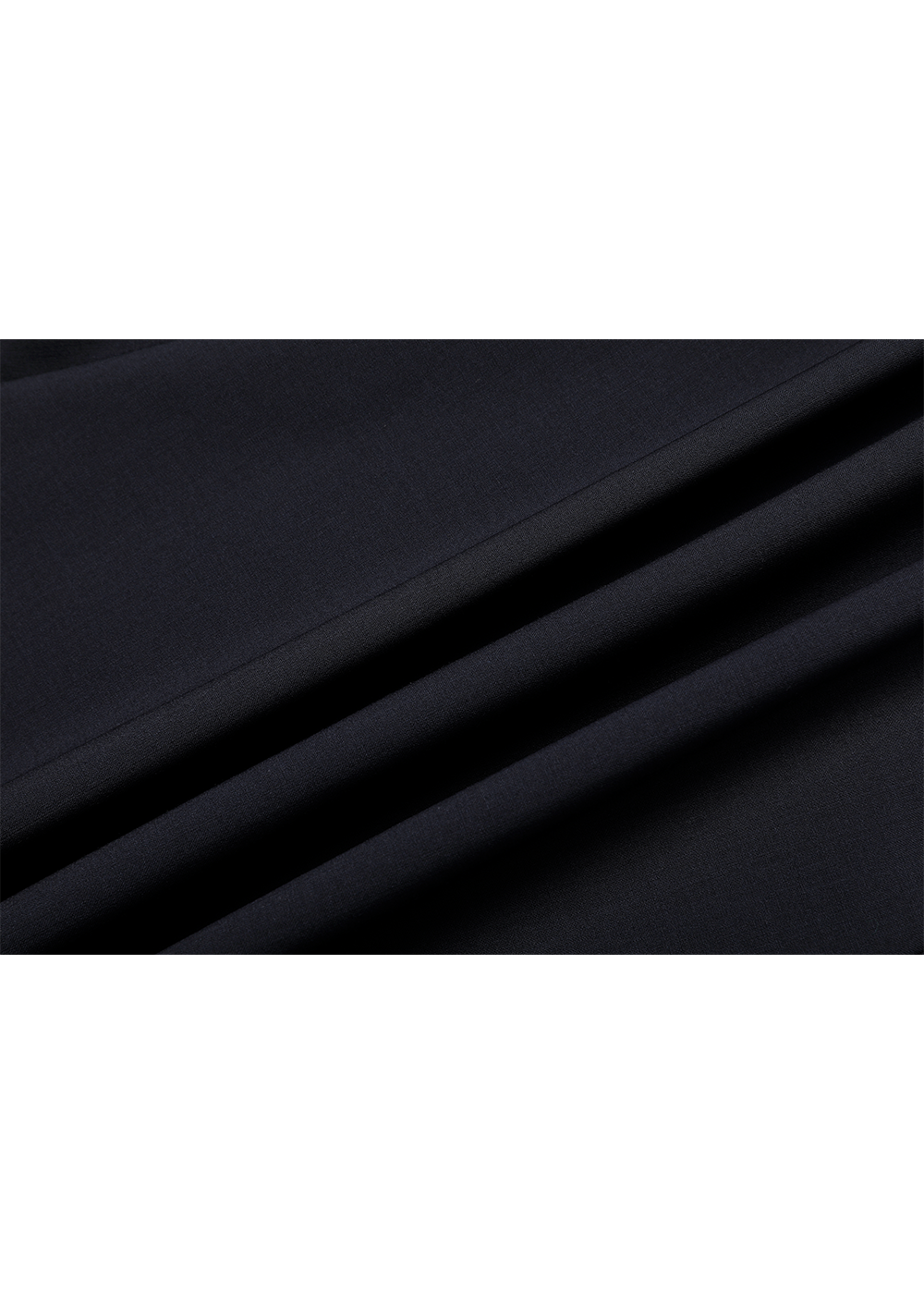 SALAZIA Midnight Blue Wool Blend Dresses
