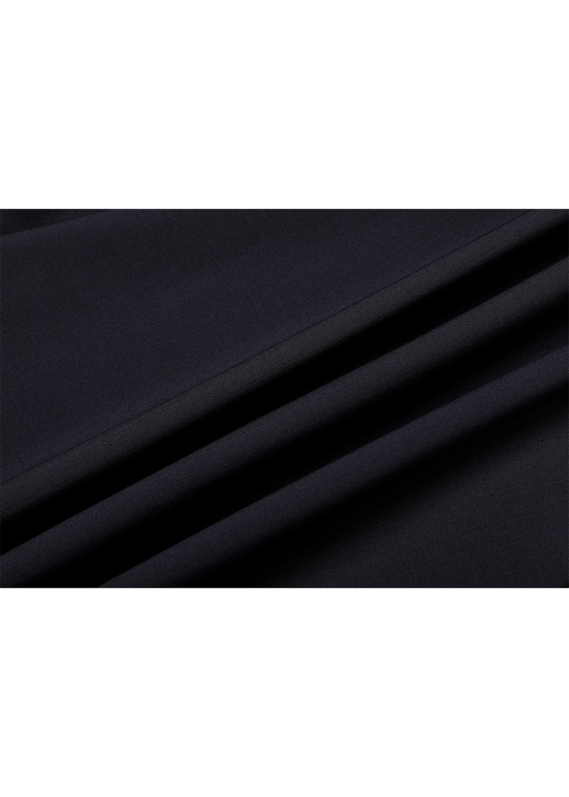 SALAZIA Midnight Blue Wool Blend Dresses